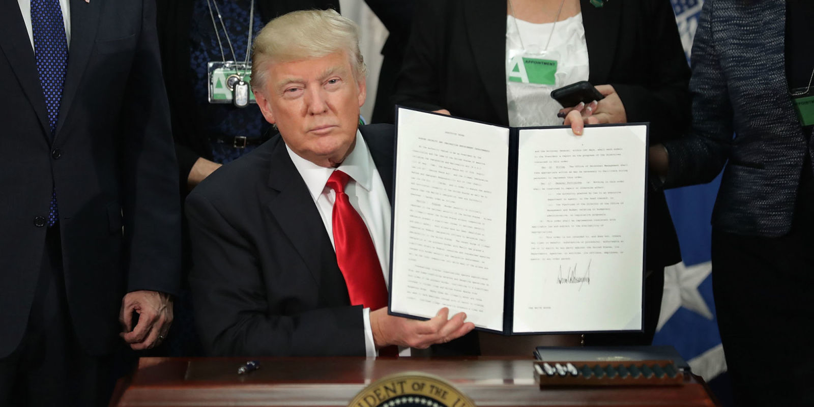 list of executive orders by trump