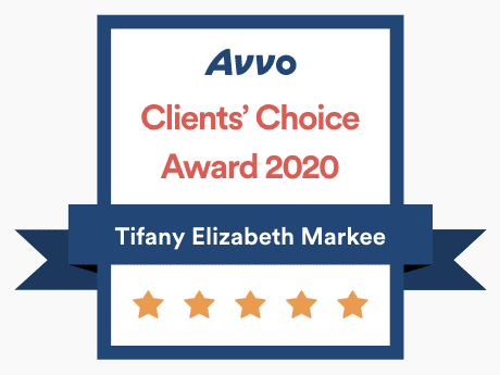 avvo client choice logo for milner-markee