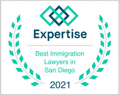 Expertise Best Immigration Lawyer San Diego 2021 Award